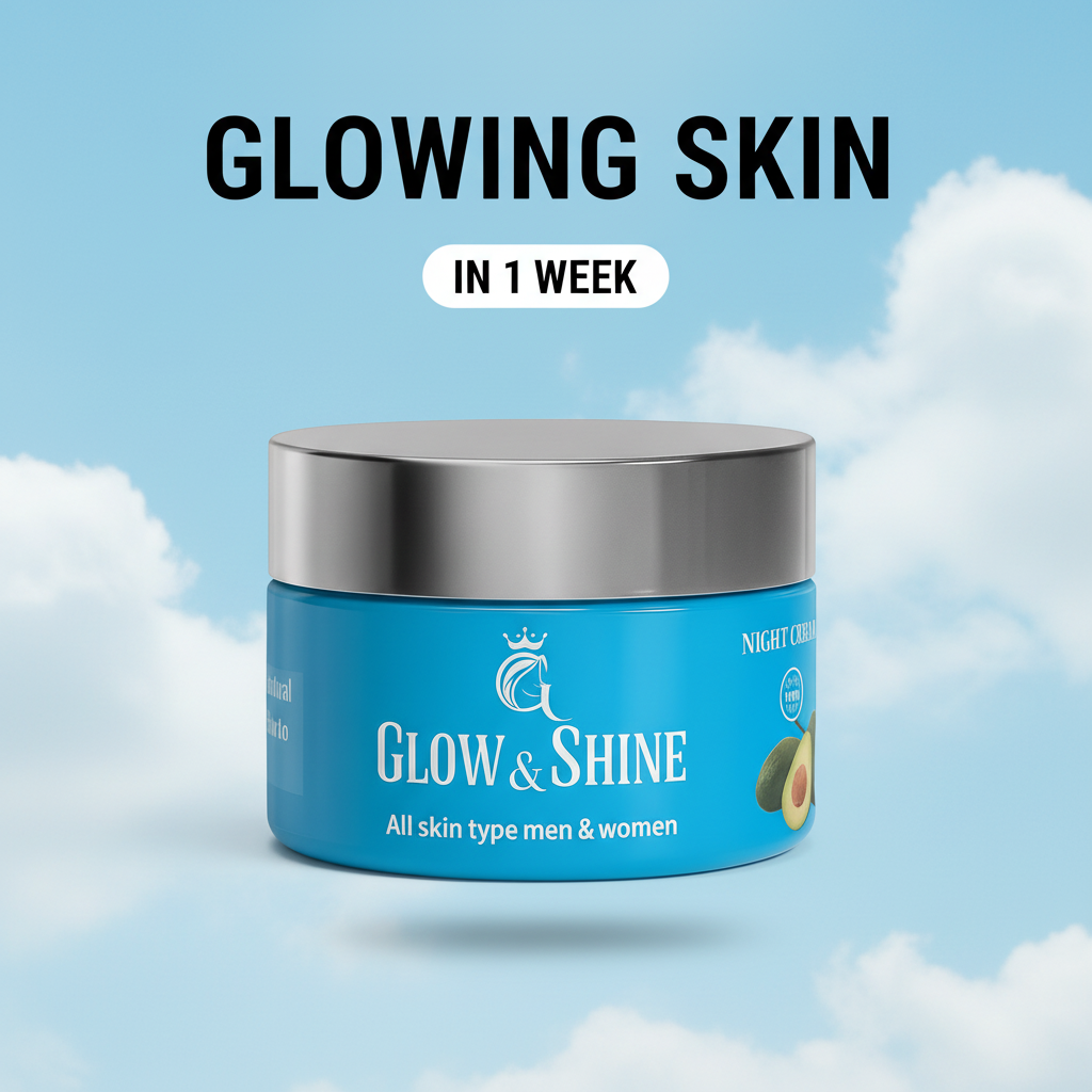 Glow & Shine 🌙 Night Cream targets pigmentation, dark spots & dullness ✨