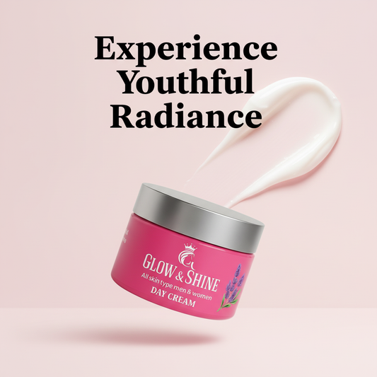 🌞 Day Cream fades dark spots, ☀️ protects from UV rays & gives all-day glow.