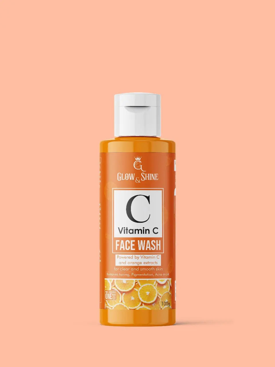 GLOW & SHINE VITAMIN C FACE WASH 100gram Glow&shine
