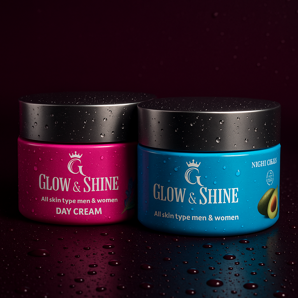 🌞 Day + Night Cream Combo – Fore best Results Glow & Protection!