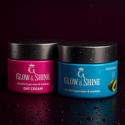 🌞 Day + Night Cream Combo – Fore best Results Glow & Protection!