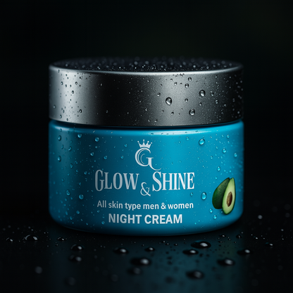 Glow & Shine 🌙 Night Cream targets pigmentation, dark spots & dullness ✨